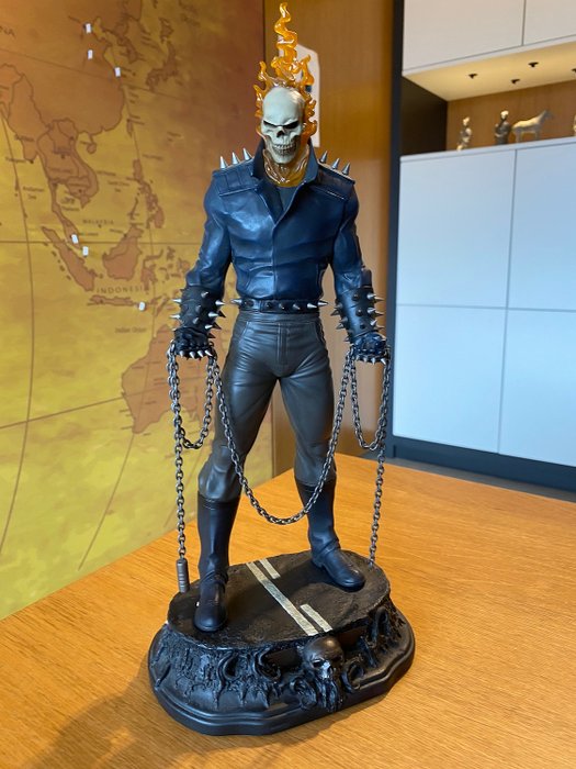 Ghost Rider Danny Ketch - Painted Statue - Marvel Limited Edition - Bowen Designs - 第一版 - (2009)