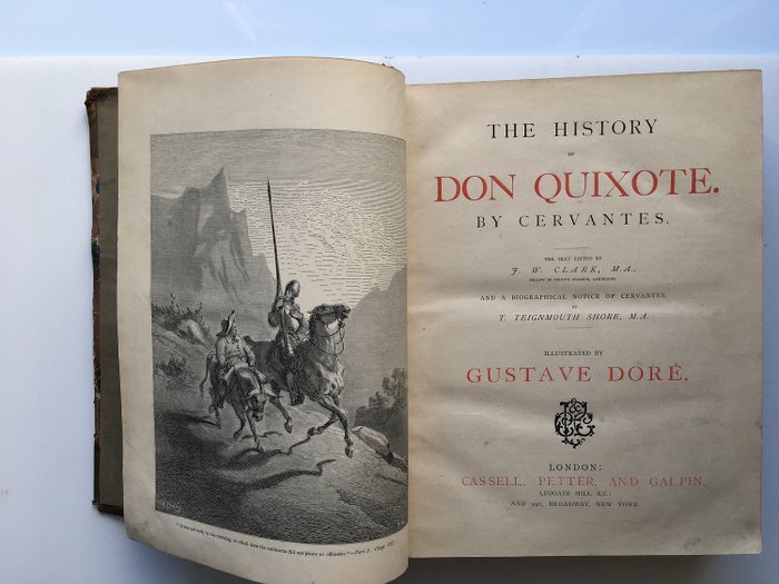 Cervantes/ Gustave Dore - Don Quixote - 1865 - Catawiki