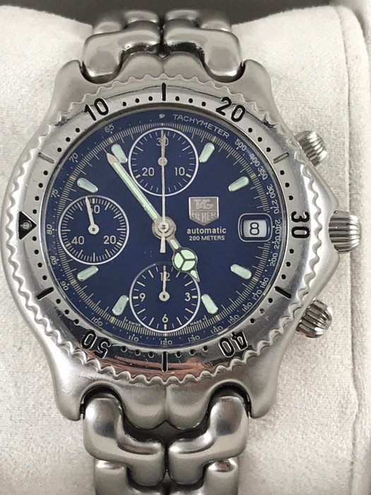 TAG Heuer - Link Automatic Chronograph 200M "NO RESERVE PRICE" - CG2111-RO - Miehet - 1990-1999