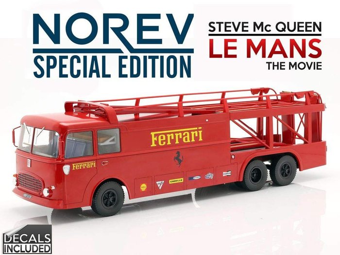 Norev - 1:18 - Fiat Bartoletti 306/2 - The Steve McQueen Le Mans Movie