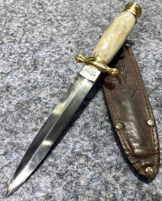 德國 - Rare German Dagger REHWAPPEN SOLINGEN - 1920s-30s - Hunting - 匕首