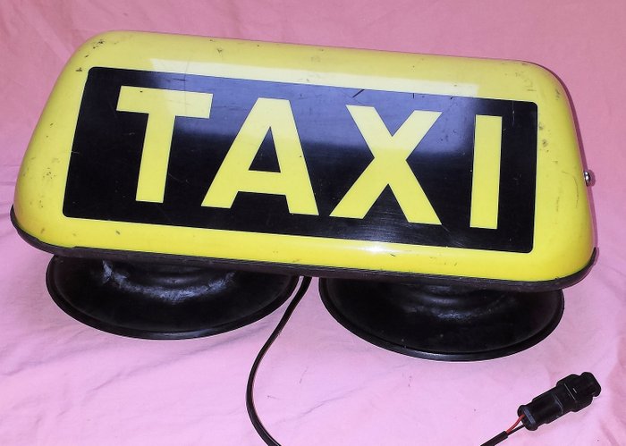 Taxi - Sign - Splithoff - 1980-1990