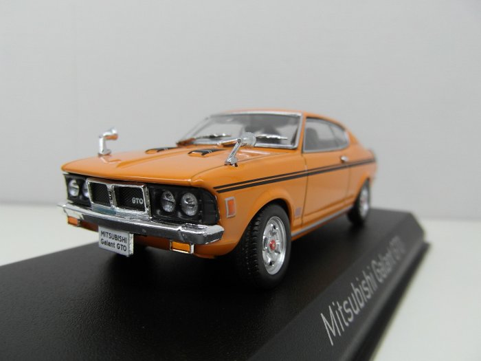 Norev 1/43 Mitsubishi Galant GTO 1970 Orange Diecast Models Limited Collection