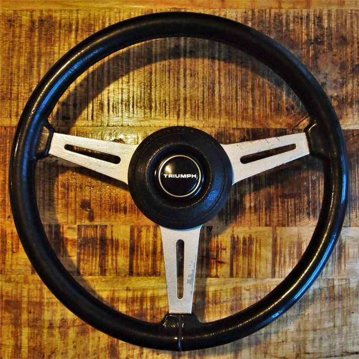 Vintage steering wheel - TR6 - Triumph - 1970-1980