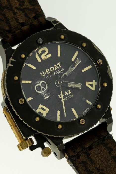 U-Boat - Automatic U-42 UNICUM 50MM EXTRA Strap LIMITED EDITION - 8188 - Homme - Brand New
