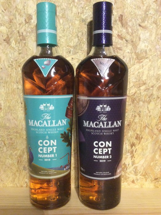 Macallan Concept Number 1 2 700ml 2 Bottles Catawiki