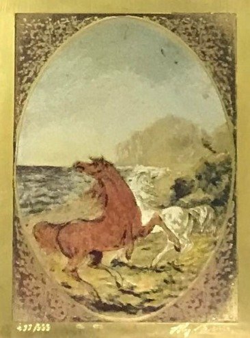 Aligi Sassu - I cavalli di Nettuno 