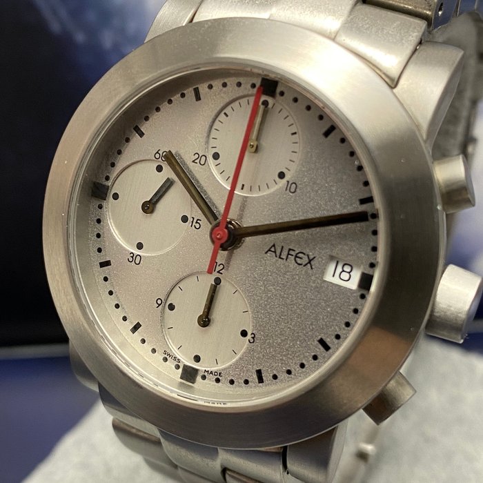Alfex - Chronograph Automatic 25 Jewels "NO RESERVE PRICE" - Mod. Dep. 5333 - Heren - 2011-heden