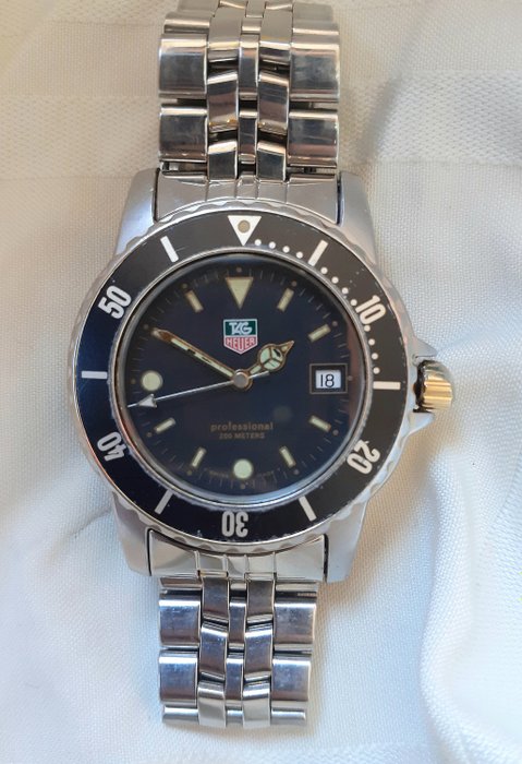 TAG Heuer - Professional 200m Diver - Ref. WD1220-D0 - Herre - 1990-1999