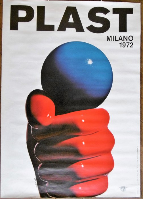 Armando Testa - Plast Fiera de Milano - 1972
