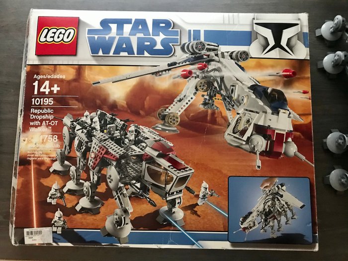 LEGO - Star Wars - 10195 - Ensemble Republic dropship with AT-OT Walker - 2000-aujourd'hui - Pays-Bas