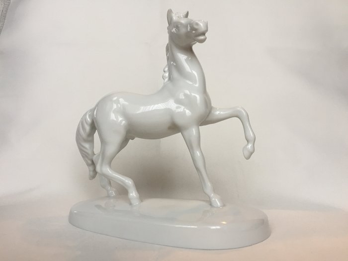 Herend - Statuie de cal alb (5287) - Porțelan