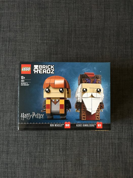 lego brickheadz ron weasley & albus dumbledore