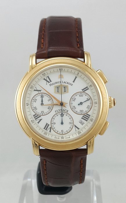 Maurice Lacroix - Masterpiece Flyback Chronograph 18k - MP6108 - Homem - 2000-2010