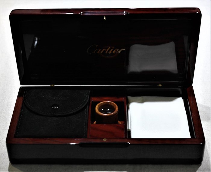 Cartier - Rare vintage wooden box kit 
