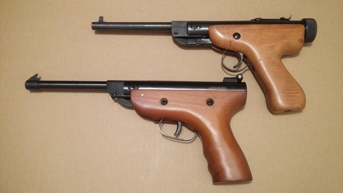 Checoslovaquia - Slavia ZVP ,  Kandar S2 - ZVP , S2 - Break Barrel - Pistola - 4.5 Pellet Cal