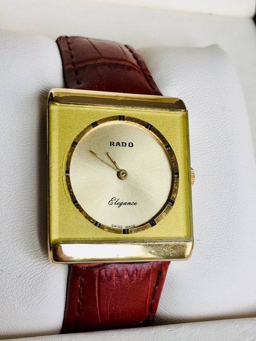Rado - ELEGANCE,Manual Winding, Rare, - Gold Plated - Bărbați - 1970-1979