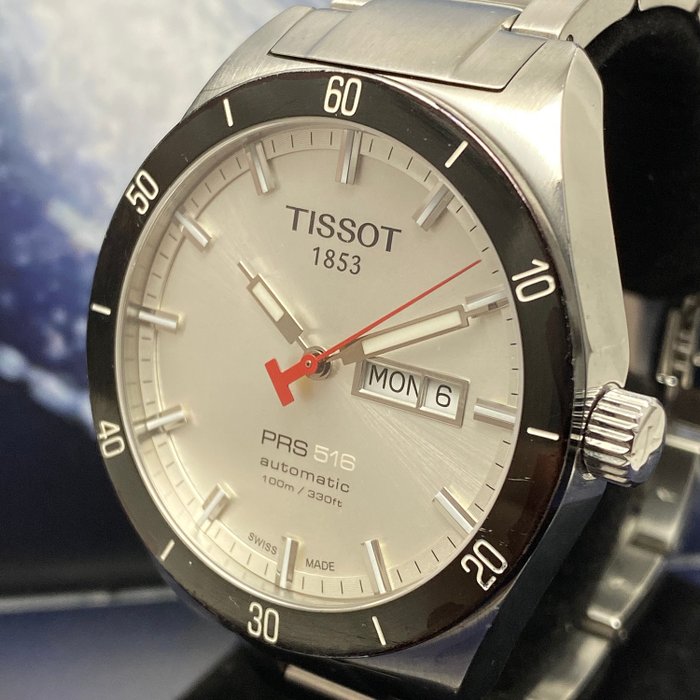 Tissot - PRS 516 Automatic White Dial "NO RESERVE PRICE" - T044430 A - Άνδρες - 2000-2010