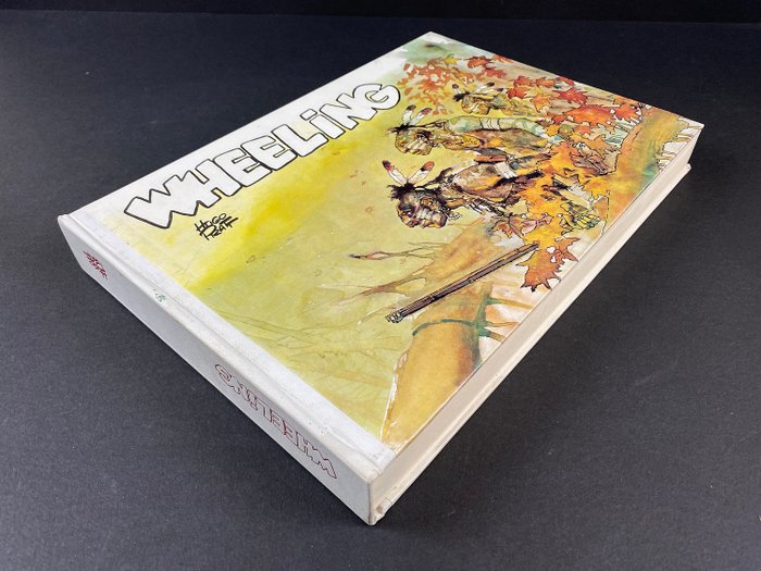 Hugo Pratt - "Wheeling" edizione carta Fabriano - Capa dura - Primeira edição - (1972)