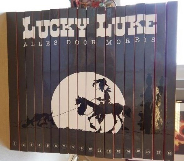 Lucky Luke – 72 verhalen – Alles door Morris – Hardcover – 1st edition of reissue – (2018)