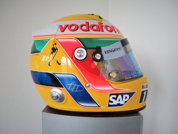 Mclaren - Formula 1 - Lewis Hamilton - 2008 - Replikan kypärä