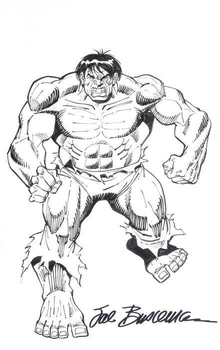 Hulk - Buscema, Sal - Original art - First edition - (2018) - Catawiki