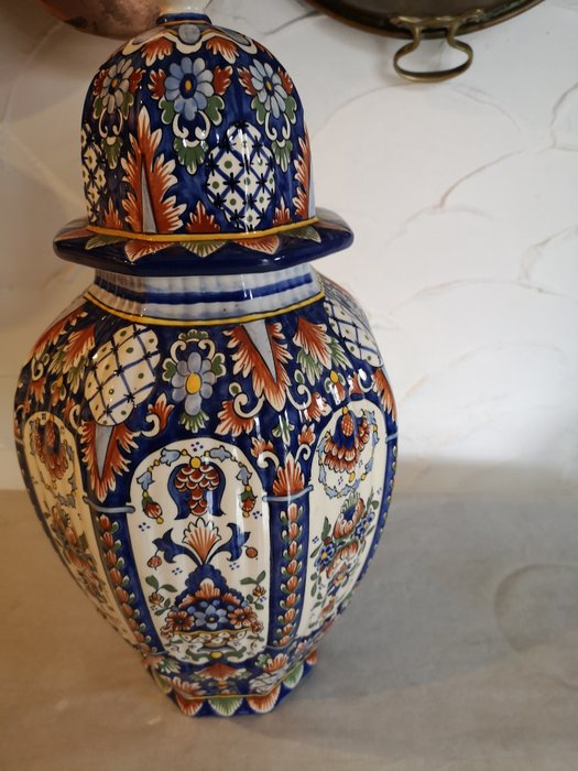 Vieux Rouen - Vase - Töpferware
