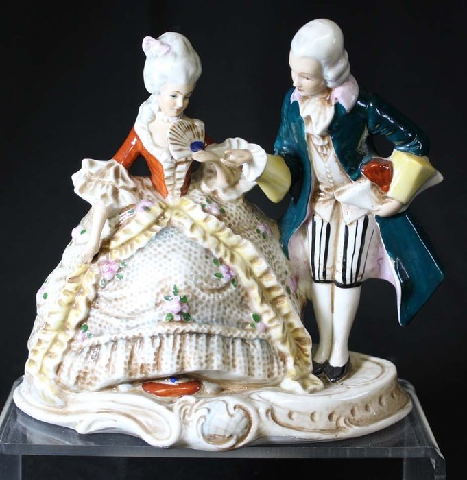 Grafenthal - Figura di coppia danzante - Porcellana
