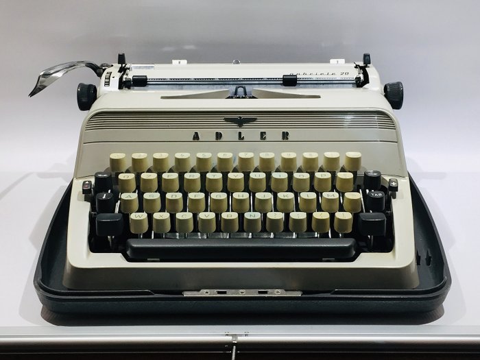 Adler - Gabriele 20 - Schreibmaschine, 1960er Jahre - Metall / Kunststoff