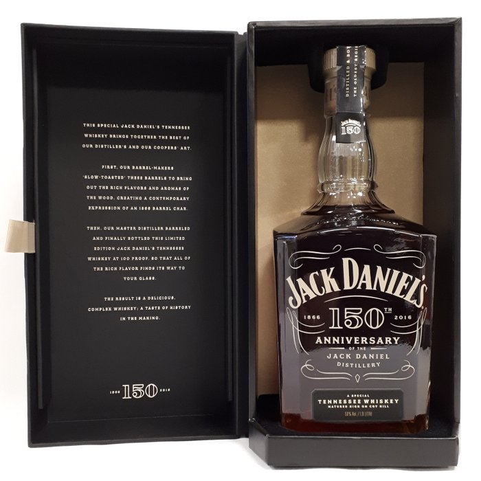 Jack Daniel's - 150th anniversary - Limited Edition - Original bottling - 1.0 升