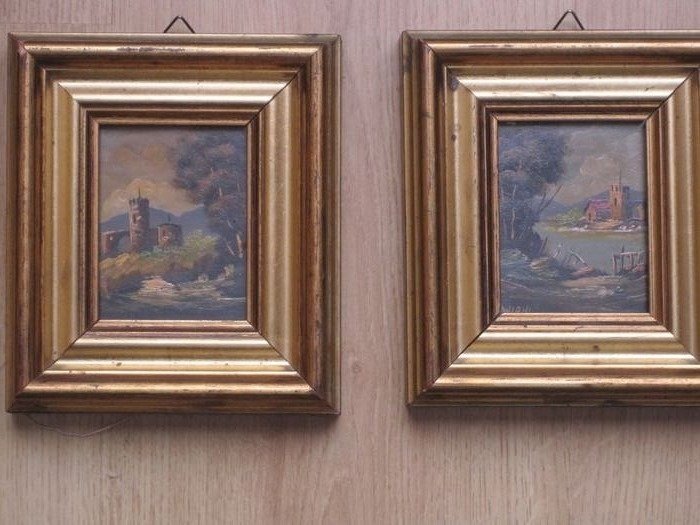 Antique paintings - Oil on panel