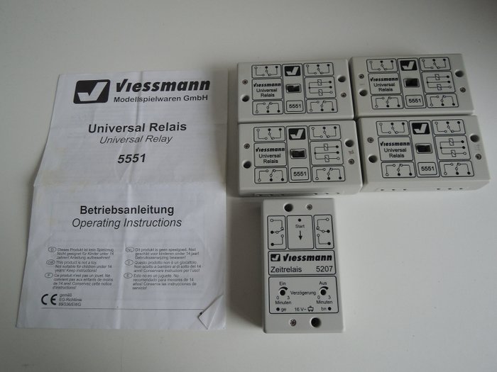 Viessmann 5207 Relais 1 x 2 pour 