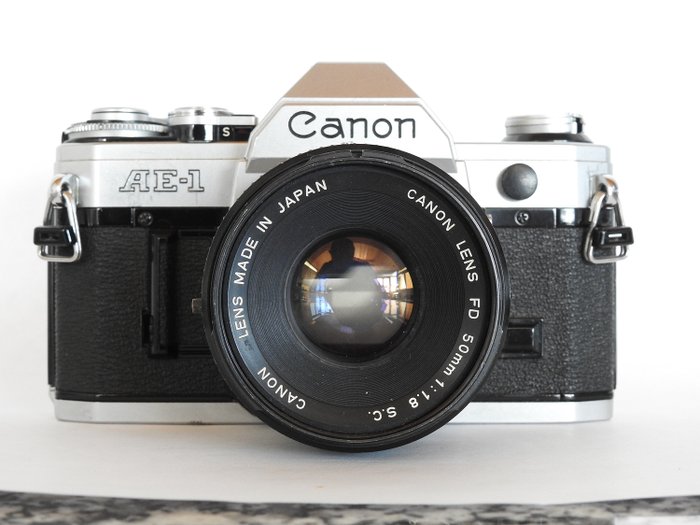 Canon AE1 + FD50 mm f.1,8 - Catawiki