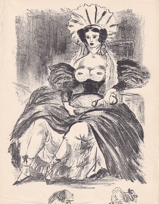 Alfred De Musset / Berthommé Saint-André - Gamiani ou deux nuits d'excès. Avec 34 lithographies - 1940
