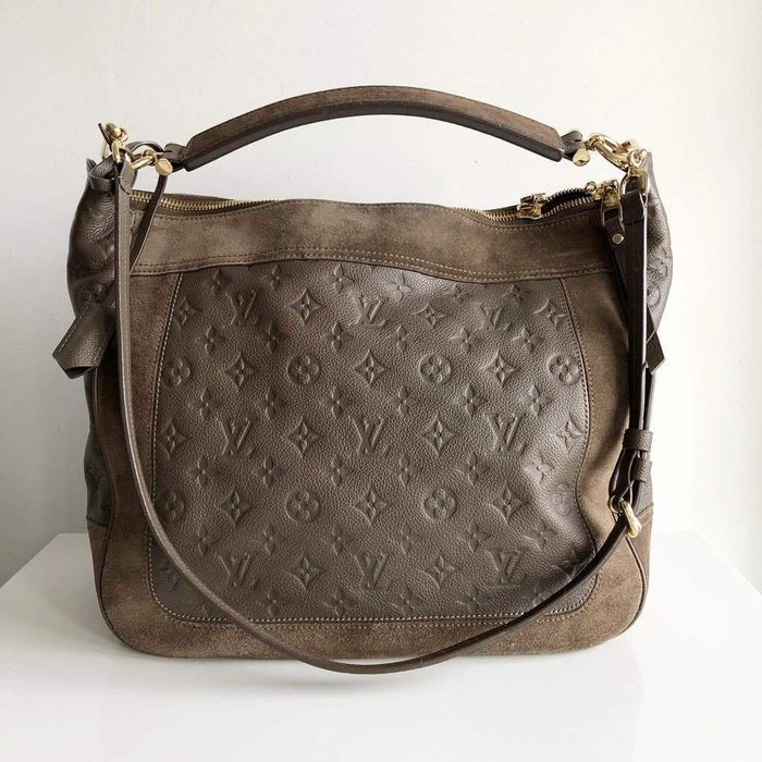 Audacieuse leather handbag Louis Vuitton Purple in Leather - 9083988