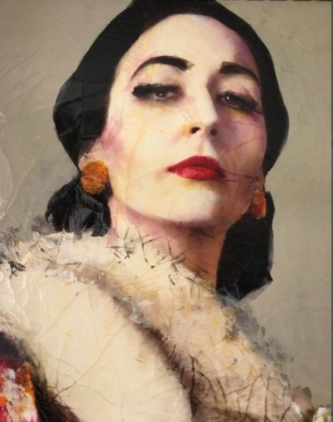 Lita Cabellut - Maria Callas