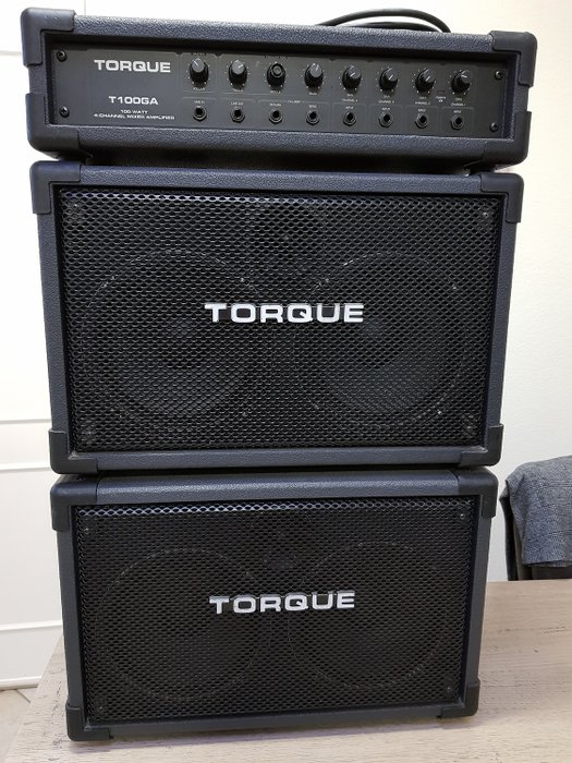 Torque - t100ga - Forstærket mixer og højttalere