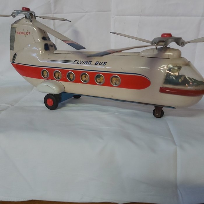 merk onbekend - Helikopter flying bus vertol 107 blikken - Catawiki