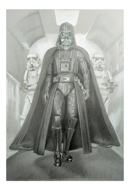 Miguel Ángel Alfaro Rey - Star Wars - Lithography Set of 5 New Prints, signed by Artist