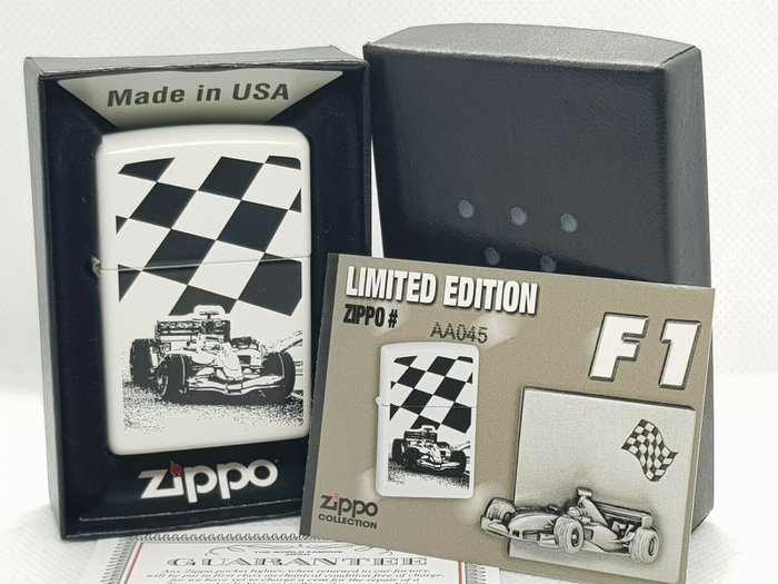 Zippo - Race Car Formula 1 F1 Limited Edition Factory Nuevo