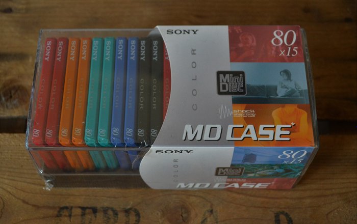 Sony - Color Minidisc 80 - Mini discuri