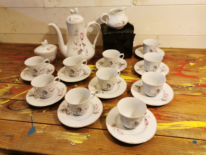 Royal Tognana - 咖啡/茶服务 -  10人 - 正品瓷器
