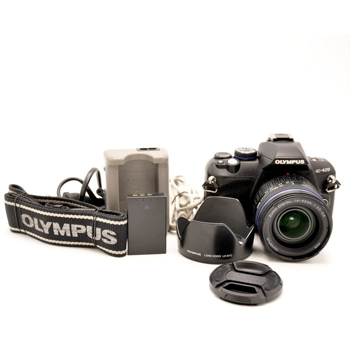 Olympus E-420 Body + Olympus Zuiko Digital 14-42mm F3.5-5.6 - Catawiki