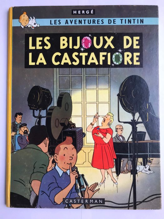 Tintin T21 - Les Bijoux de la Castafiore (B34) - C - Πρώτη έκδοση - (1963)