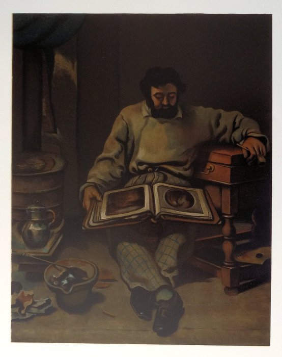 Gustave Courbet (1819-1877) - Collectionneur : L'amateur d'estampes