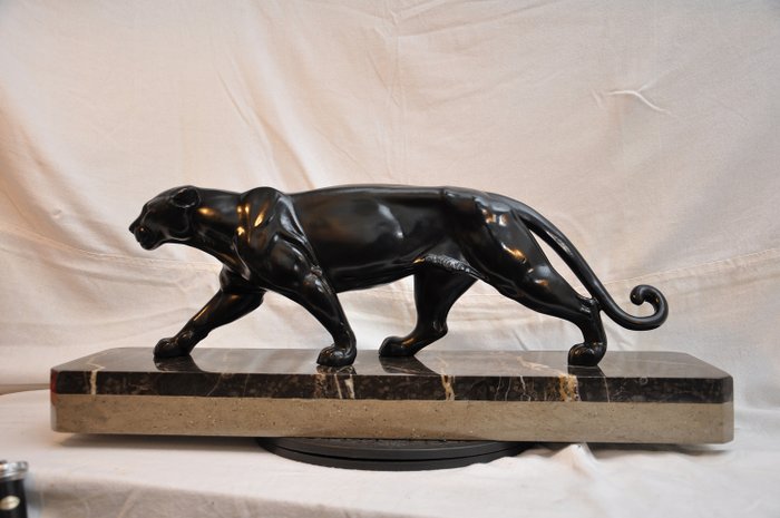 Carvin - Skulptur, Black Panther / Jaguar