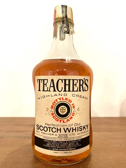 Teacher's Highland Cream  - b. 1970s - 2 升