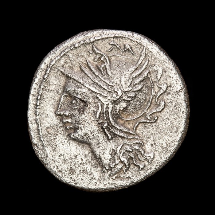 Roman Republic - C. Coelius Caldus silver denarius (3,80 g 