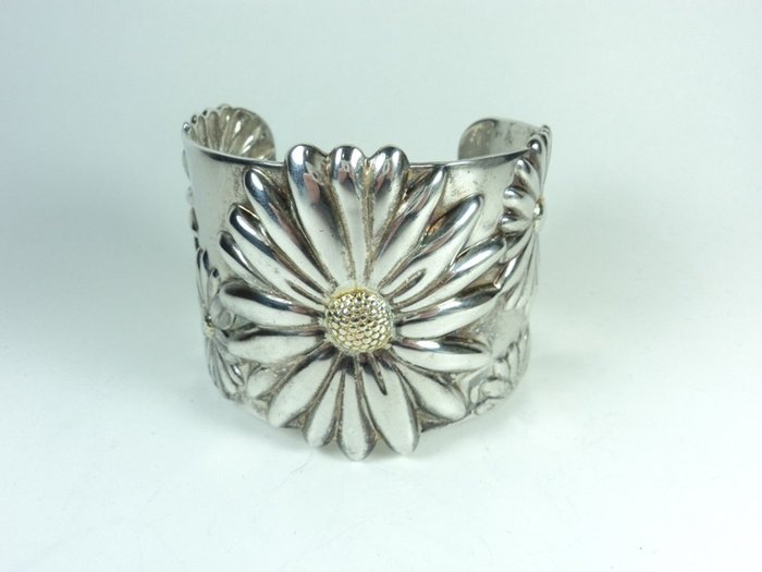 Tiffany & Co - Daisy Cuff Bracelet - 925 Sølv - Armbånd