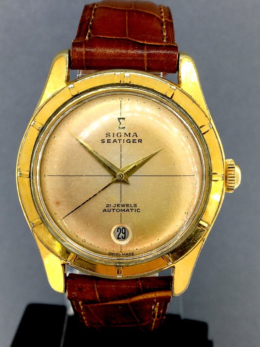 Sigma - "Seatiger" - Automatic Gents Wristwatch - Herren - 1960-1969